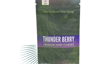CBD Kwiaty Konopi - Thunder Berry