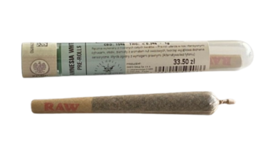 CBD Pre-roll - Amnesia White