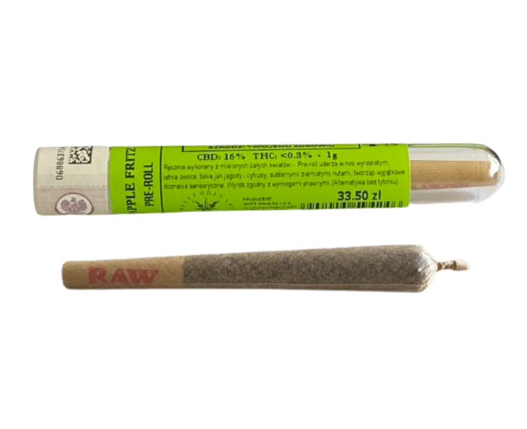 Apple Fritz CBD Pre-roll