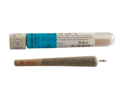 Legendary White CBD Pre-rolls