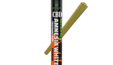 Amnesia White – Terpene & Kief-Infused Blunt
