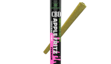 Apple Fritz – Terpene & Kief-Infused Blunt