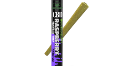 Raspberry – Terpene & Kief-Infused Blunt