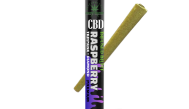 Rasspberry – Diamond & Terpene-Infused Blunt